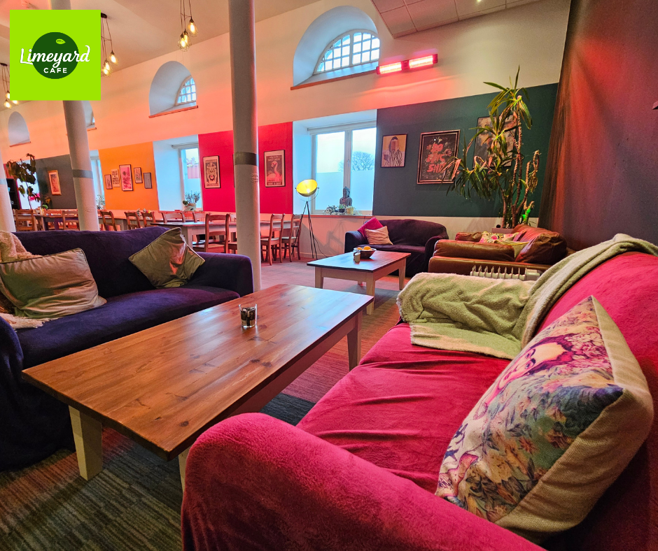Limeyard cafe corner view