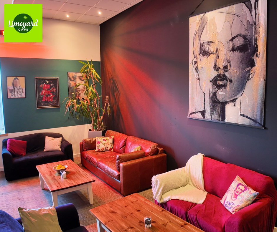Limeyard cafe soft seating aera
